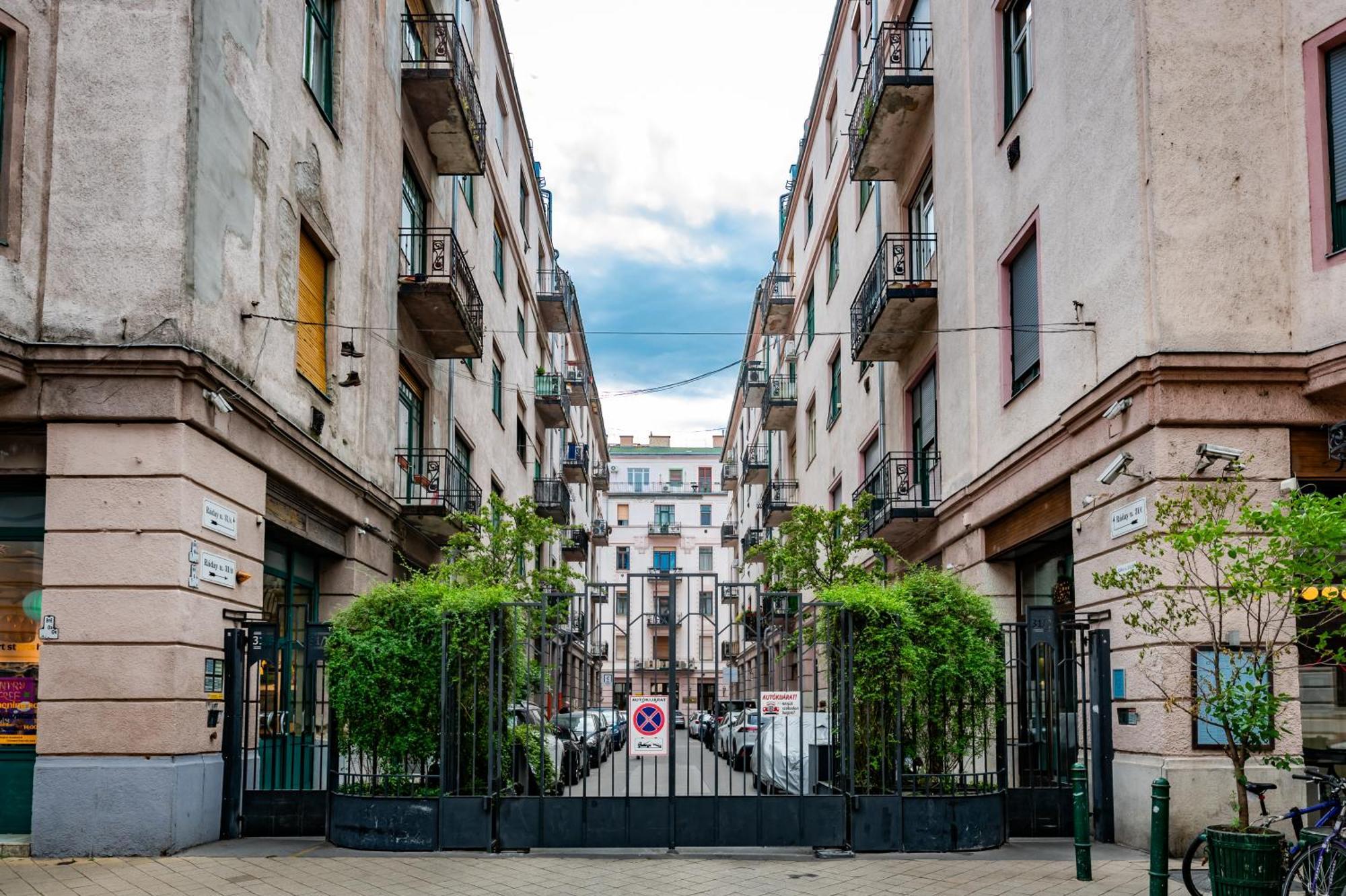 Jungle Aesthetics Downtown Apartman Aircon And Garage Parking Budapest Exterior photo