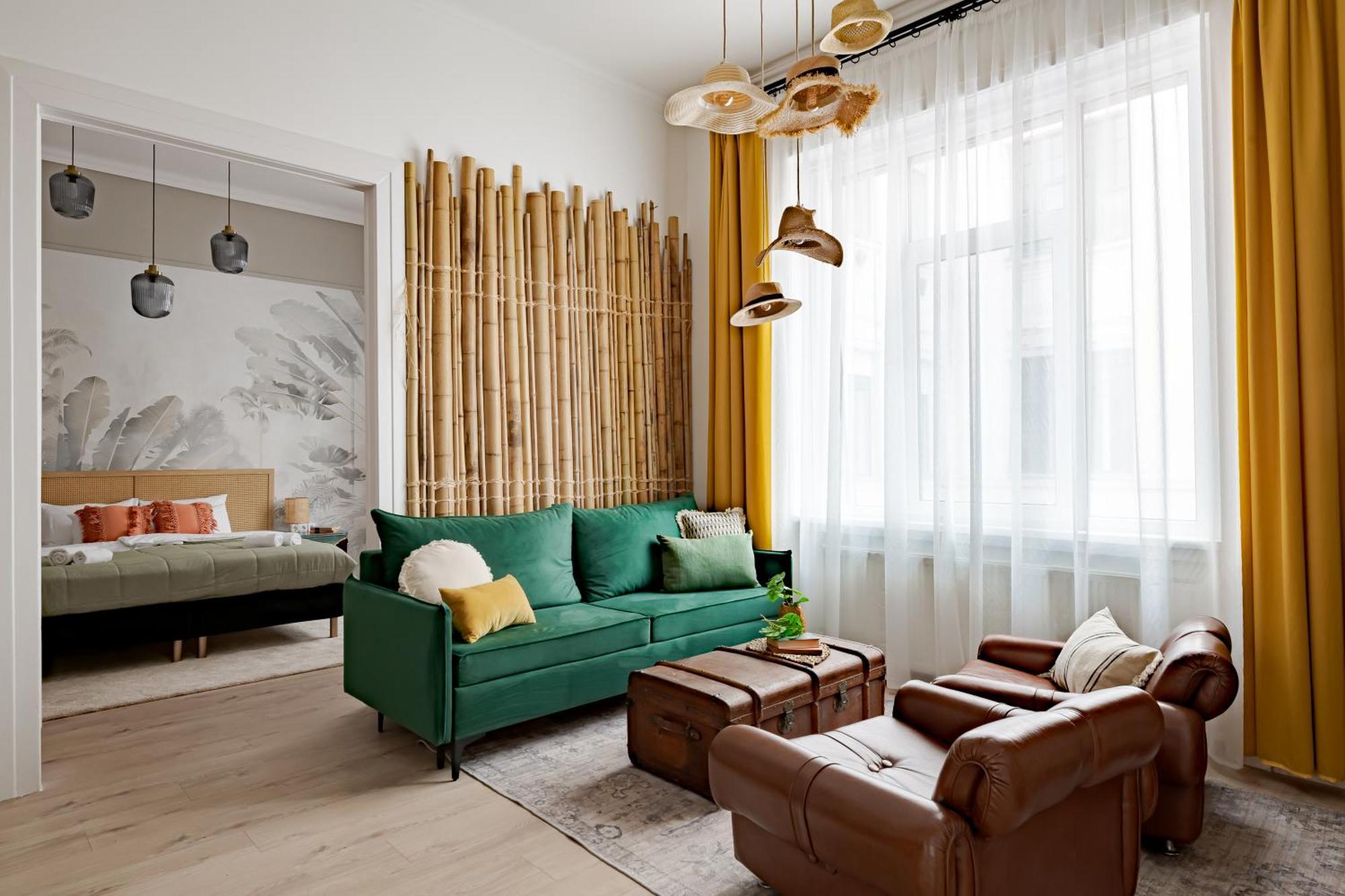 Jungle Aesthetics Downtown Apartman Aircon And Garage Parking Budapest Exterior photo